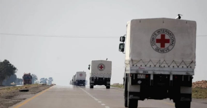 Beynəlxalq Qızıl Xaç Komitəsinin maşın karvanı israilli girovları təhvil almaq üçün yola çıxıb