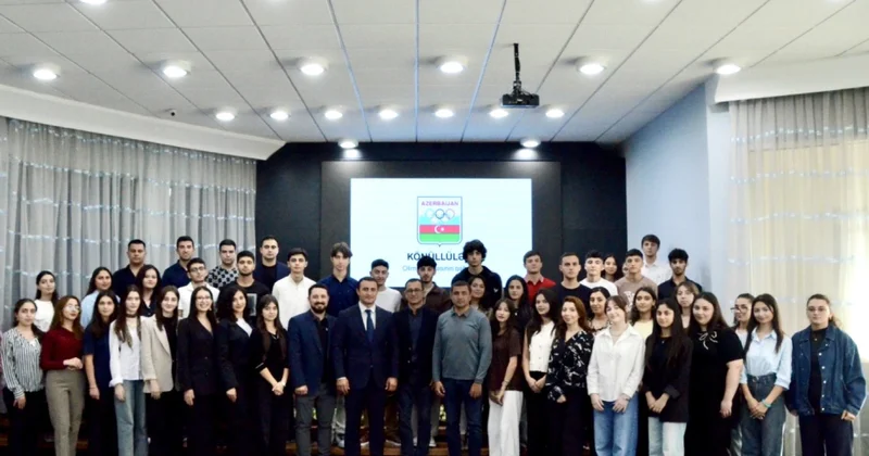 Milli Olimpiya Komitəsində idman könüllüləri ilə görüş olub