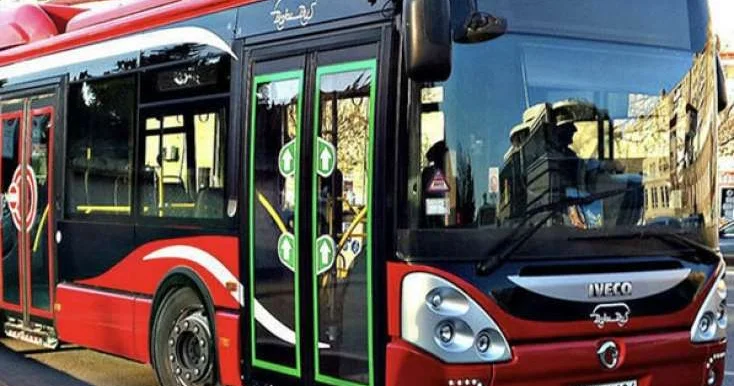 Bu marşrutun avtobusları yenilənir