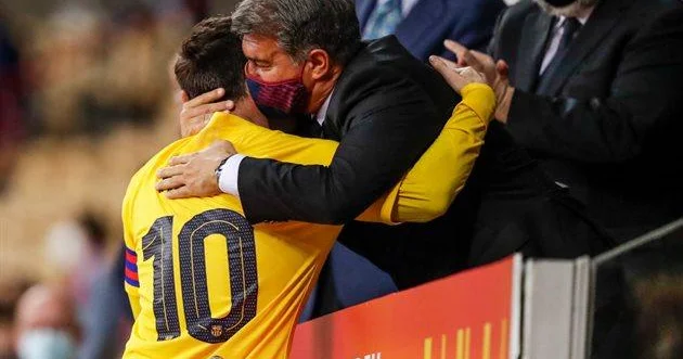 Laporta: Messi ilə münasibətlərimiz yaxşılaşır
