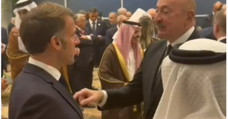 İlham Əliyev Bəhreyn və Fransa liderləri ilə görüşdü