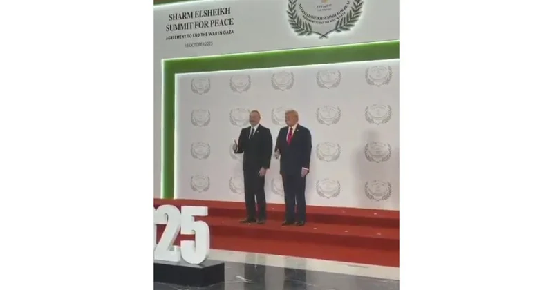 Misirdə Qəzza sammiti başlayır, Tramp Azərbaycan Prezidentini salamlayıb