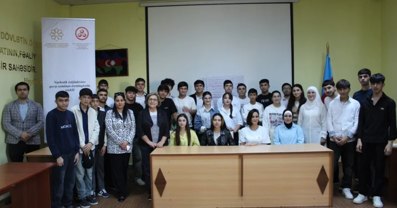 QHT 5 saylı Peşə Məktəbində layihə çərçivəsində maarifləndirici tədbir keçirib FOTOLAR