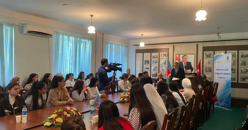 “Polisə Dəstək” İB “İnsan alveri cinayətlərinə qarşı” maarifləndirici tədbir keçirib FOTOLAR