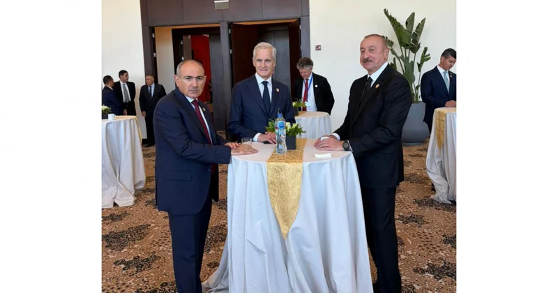 Prezident İlham Əliyev Misirdə Nikol Paşinyanla söhbətləşib FOTO VİDEO