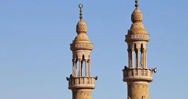 Türkmənistan Füzulidə məscid inşa edir