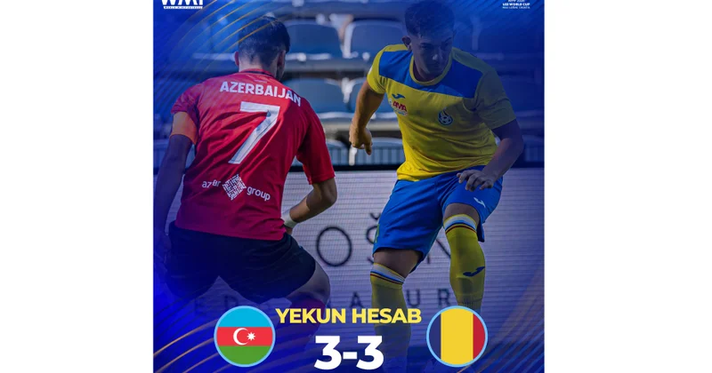Azərbaycanın U 23 minifutbol millisi dünya çempionatına heç heçə ilə başlayıb
