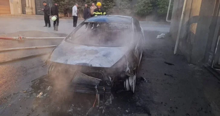 Задержан подозреваемый в поджоге автомобиля директора школы в Гарадагском районе Баку