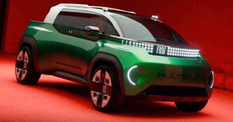 Fiat показал автомобиль, сочетающий черты кроссовера, минивэна и пикапа