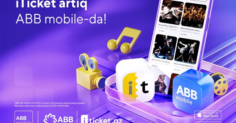 iTicket artıq ABB mobile da!