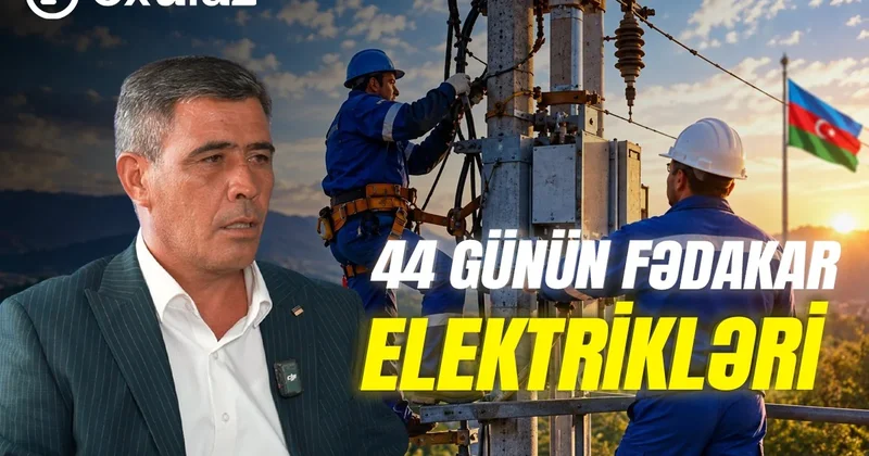Azad olunmuş əraziləri qaranlıqdan xilas edən qəhrəman: “Minalı ərazilərdə işləyirdik“ Video