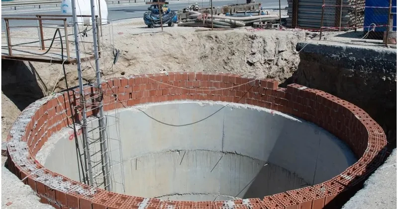 Novxanı Pirşağı istiqamətində kanalizasiya kollektorunun tikintisinə başlanılır FOTO