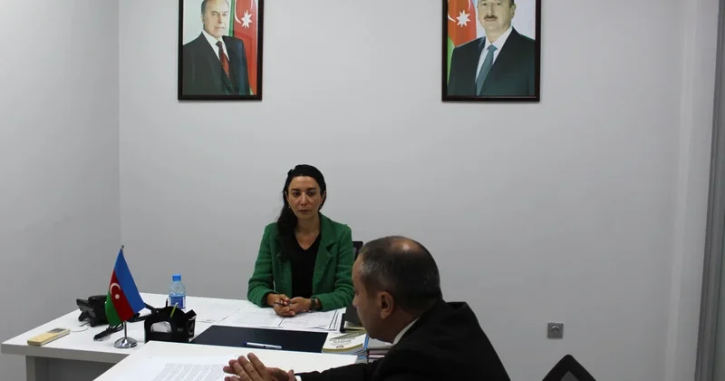 Ombudsman Səbinə Əliyeva vətəndaşları qəbul edib