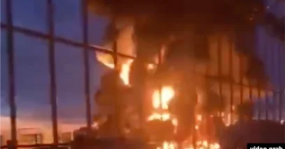 Сильный пожар на заводе под Ростовом: причины пока неизвестны