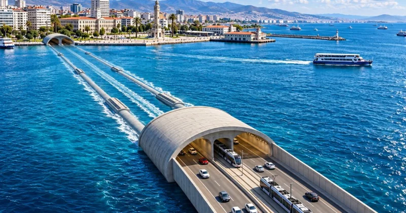 Media: İzmir körfəzində sualtı nəqliyyat tuneli tikiləcək