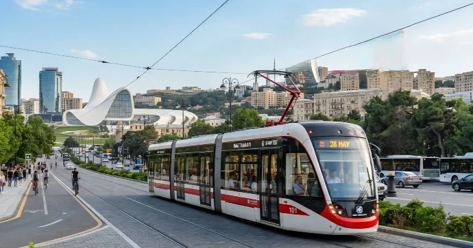 “Sea Breeze”dən “28 May”a, Bibiheybətdən “Əhmədli”yə Bakıda tramvay planı