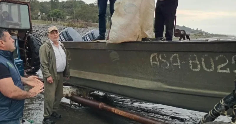 Незаконная рыбалка в Каспийском море обошлась в 5 тысяч манатов ФОТО