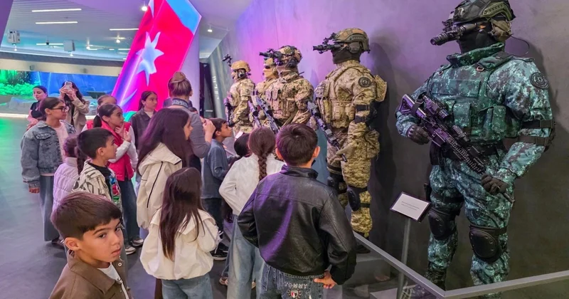 Şəhid övladları üçün Zəfər Muzeyinə ekskursiya təşkil edilib