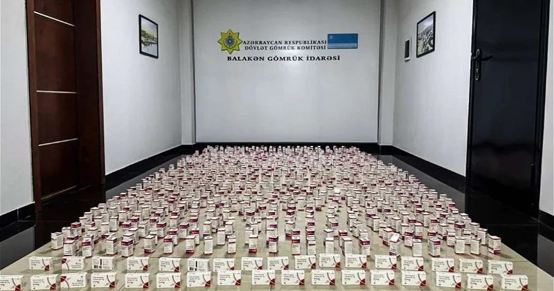 В Азербайджан пытались незаконно ввезти крупную партию лекарств