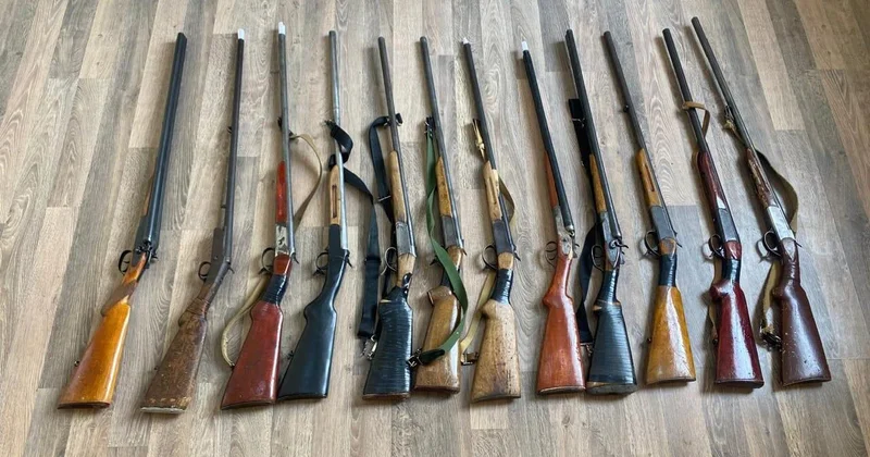 2 kiloqram narkotik, tapança və tüfəng götürülüb
