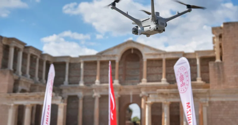 Türkiyə mədəni irsin qorunması üçün yeni dron mərkəzi yaradıb FOTOLAR