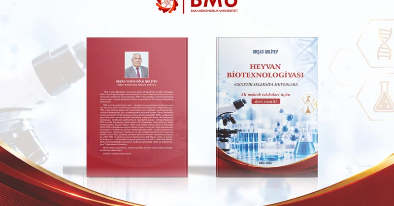 Tələbələr üçün faydalı mənbə: “Heyvan biotexnologiyası” dərs vəsaiti çapdan çıxıb
