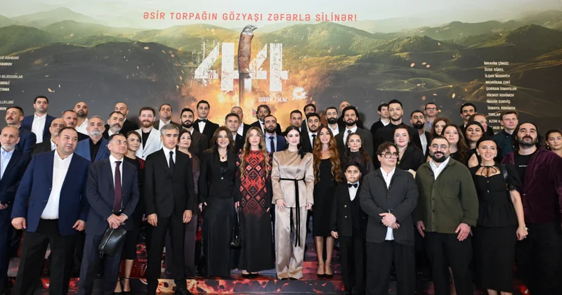 Azərbaycanın nəhəng kinematoqrafiya layihələrindən birinin “44” bədii filminin premyerası olub