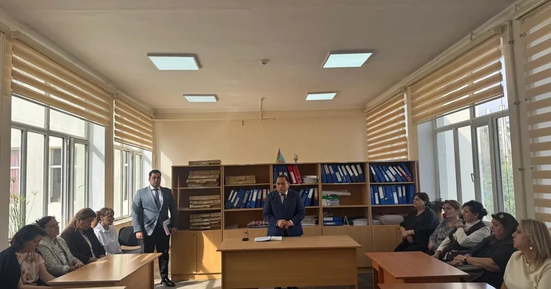 YAP Nərimanov rayon təşkilatı Ərazi Partiya Təşkilatlarında görüşlər keçirilib