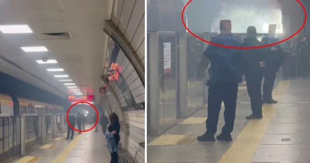 İstanbulda metroda kiçik partlayışlar oldu Vətəndaşlar təxliyə edildi