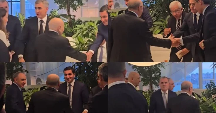 Dövlət rəsmiləri qalada Video