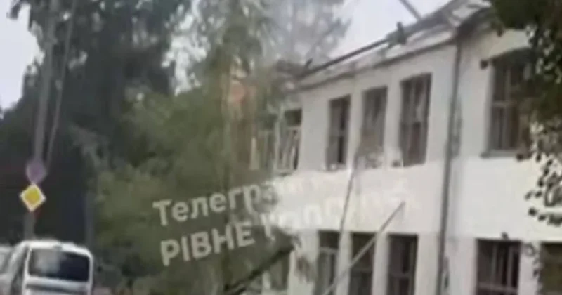 Ukraynanın Rivne şəhərinə hücumda yaralıların sayı 14 ə çatıb