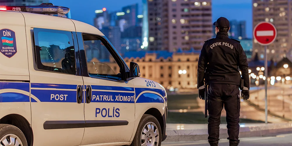 Polis piyadalara MÜRACİƏT ETDİ