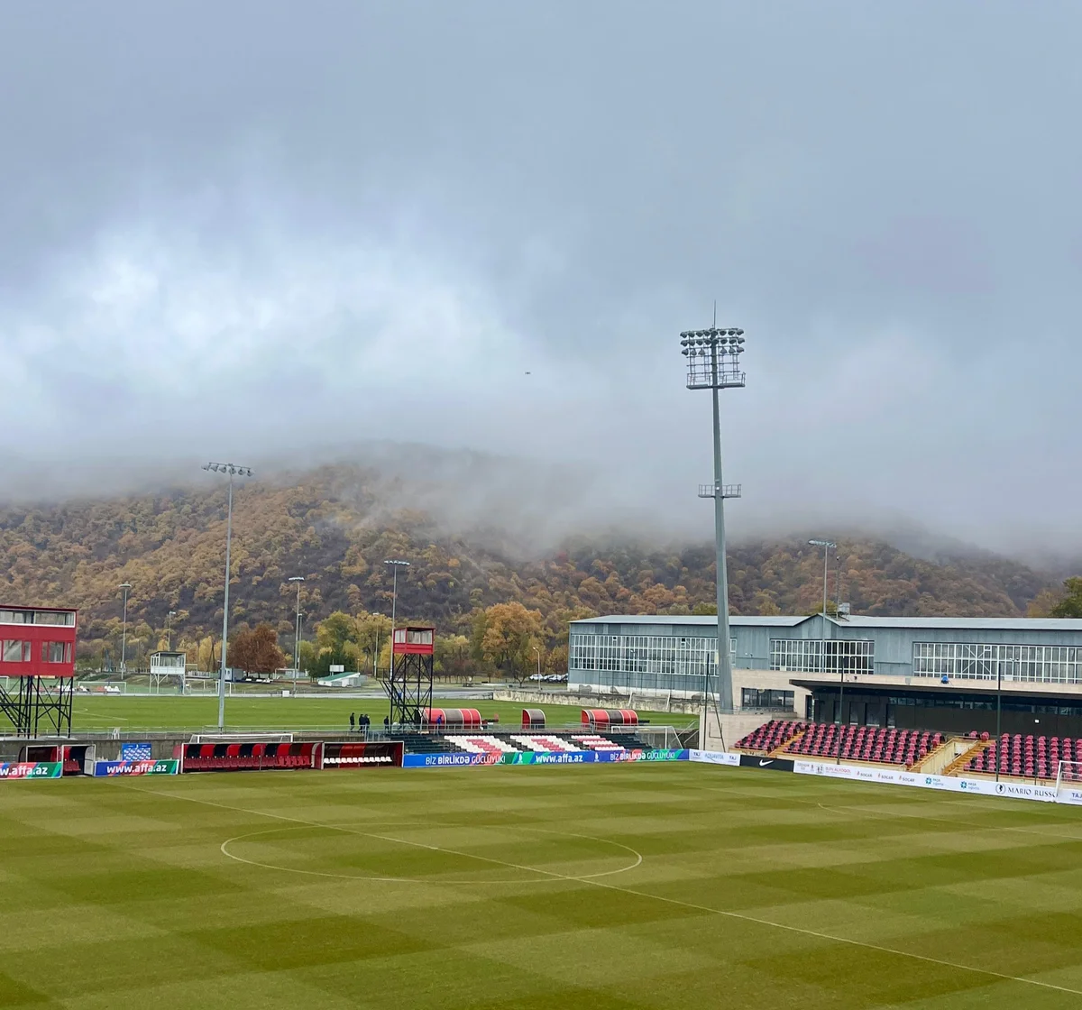 Qəbələ stadionu millinin oyunu üçün tam hazırdı İdmanXəbər