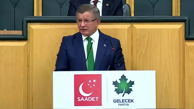 Əhməd Davudoğlu yanan 5 uşaqdan danışdı və ağladı VIDEO