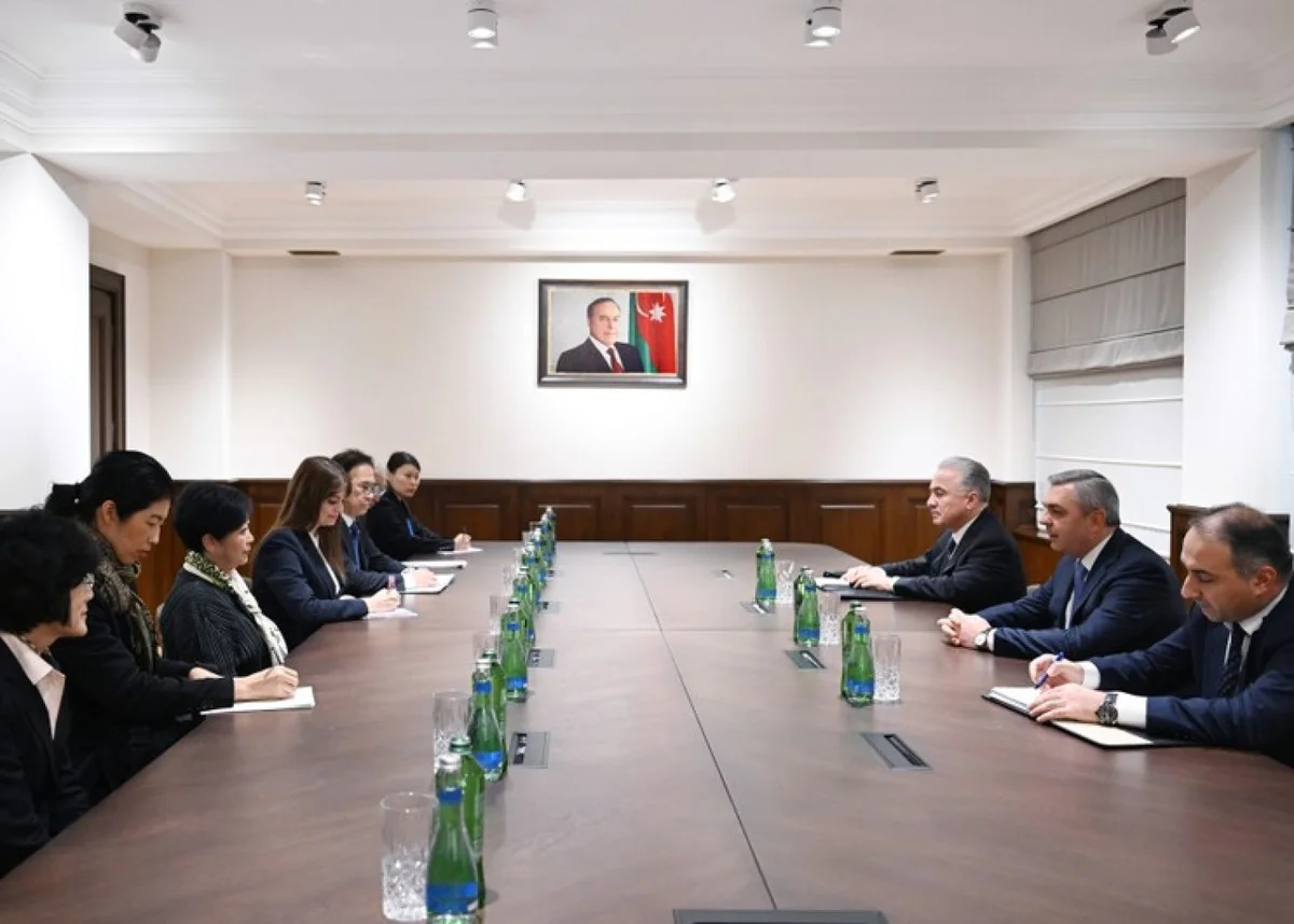 Samir Nuriyev Tokionun qubernatoru ilə müzakirə apardı FOTO