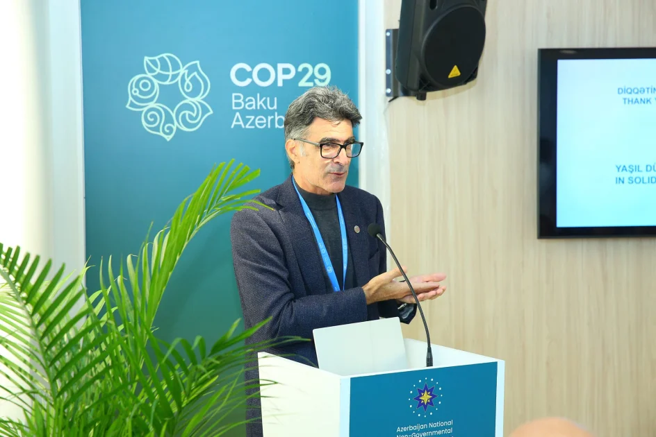 COP29 çərçivəsində suvarma və içməli su təchizatına dair yan tədbir keçirilib