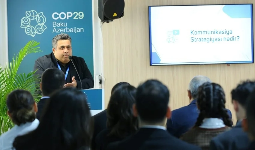 COP29da iqlim savadlılığı ilə bağlı müzakirələr aparılıb