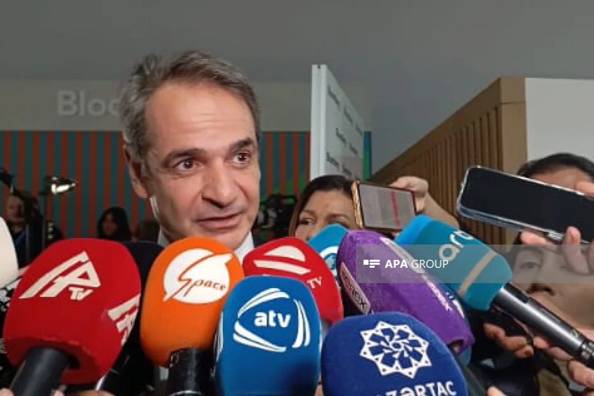 COP kimi tədbirlərə çox optimist yanaşırıq Kiriakos Mitsotakis