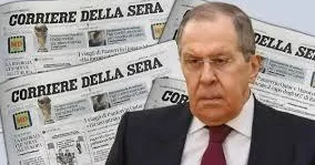 Rusiya XİN lə İtaliya qəzeti arasında qalmaqal “Corriere della Sera” Lavrovun müsahibəsini dərc etmədi