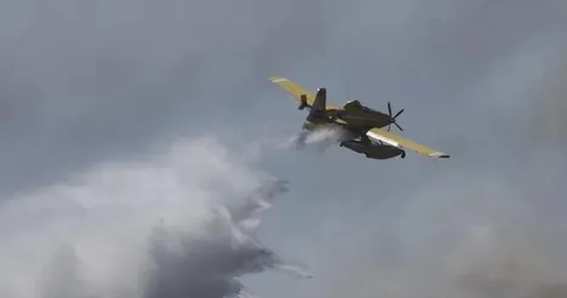 Еще одно ЧП: потеряна связь с пожарным самолетом Турции