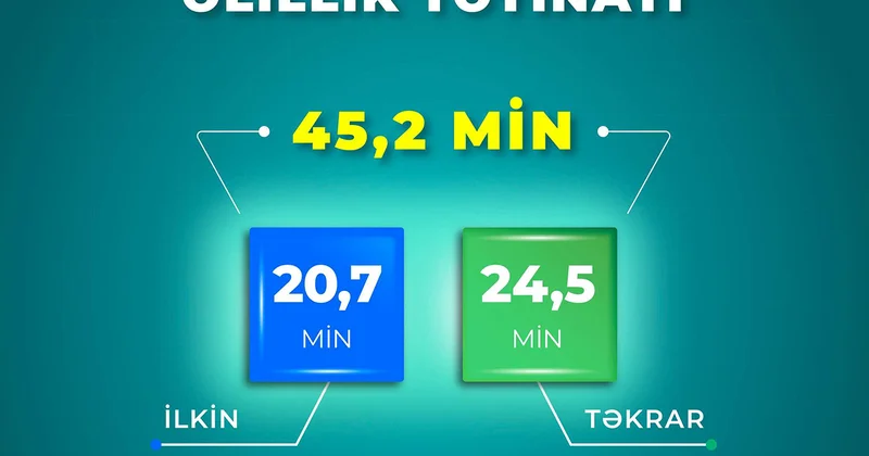 45 min şəxsə əlillik təyin edildi
