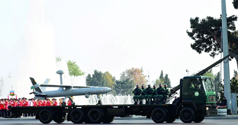 Qarabağ Zəfəri şərəfinə parad