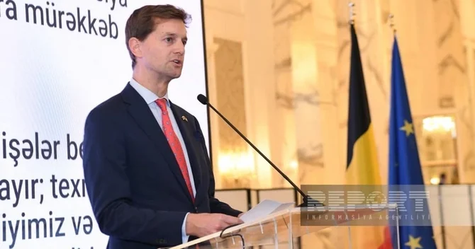 Səfir: Belçika Azərbaycanla Aİ arasında münasibətlərin daha da dərinləşməsini dəstəkləyir