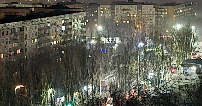 Донецк под атакой беспилотников