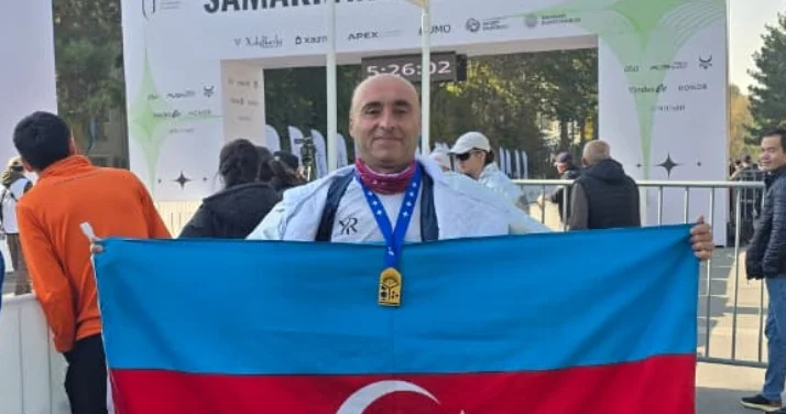 Azərbaycanlı ultramarafonçu beynəlxalq marafonda uğur qazanıb