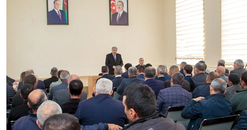 Salyanda Sarvan kəndində səyyar qəbul keçirildi FOTOLAR