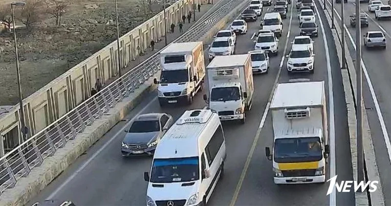 Где сейчас пробки в Баку: Список улиц