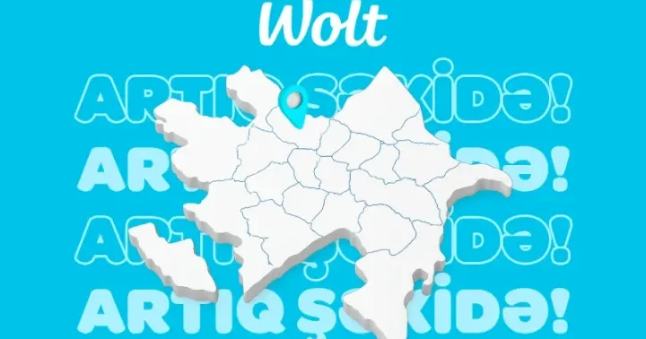 Wolt artıq Şəkidə!