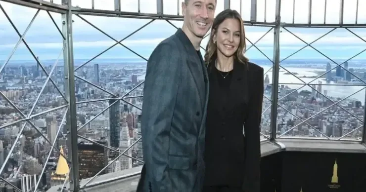 Gözlənilmədən: Robert Levandovski və həyat yoldaşı Nyu Yorka getdilər Səbəb nə idi?