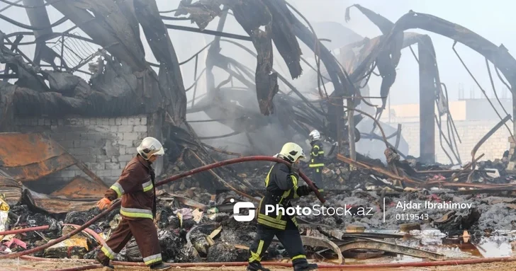 В Гедабекском районе сгорел семикомнатный дом